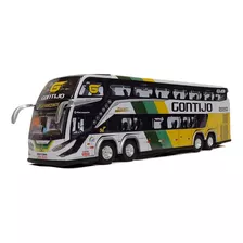 Miniatura Ônibus Gontijo G8 Premium Janela Vasada 30cm