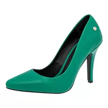 Zapatilla Cerrada Moramora 114222409 Mujer Color Verde E6