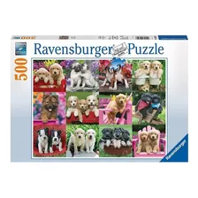 Ravensburger Rompecabezas Perritos Amigos 500 Pz 14659