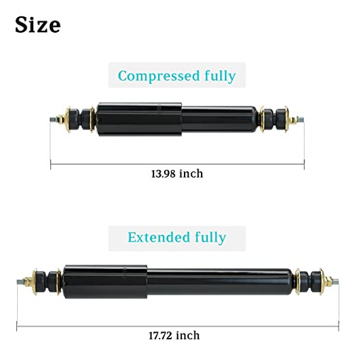 Amortiguadores Ezgo Txt, Medalist Y Para Carrito De Golf De Foto 4