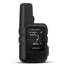 Comunicador Via Satélite Inreach Mini 2 Garmin Gps Tracback, Cor Preta