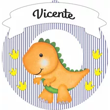 Porta Maternidade Dinossauro Bebê Mdf