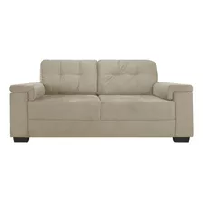 Sillon 3 Cuerpos Sofa Tela Alcohol Clean Luares Sensacion Color Arena