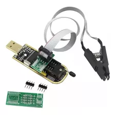 Kit Programador Ch341 24 25 Bios Flash Memoria Eeprom