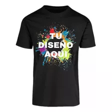 Playera Personalizada Cualquier Mandanos Tu Diseño