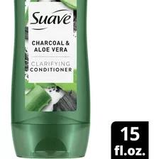 Suave Carbón Y Aloe Vera, Shampoo Y Acondicionador, Kit De 2