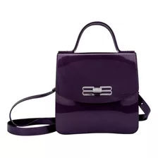 Bolsa Melissa Box Bag Roxo