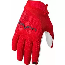 Guantes Para Motocicleta, Guante Seven Rival (rojo, S)