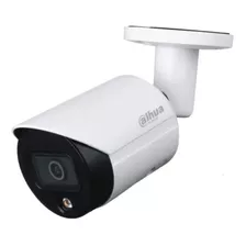 Camara Ip Bullet 2mp Fullcolor Poe Audio H.265+ Msd Metal Color Blanco