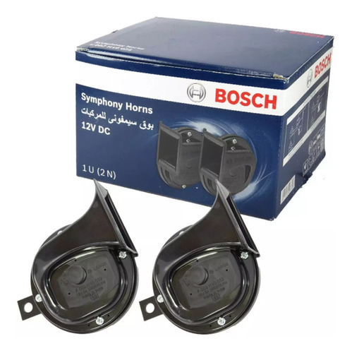 Bocinas Caracol Bosch 12v Par 80 Watts