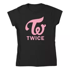 Playera Blusa Negra Twice K-pop Moda