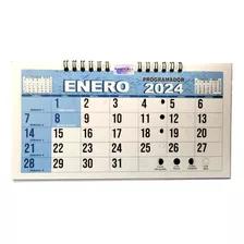 Calendario Programador 2024 Escritorio Pequeño 17cm X 23cm