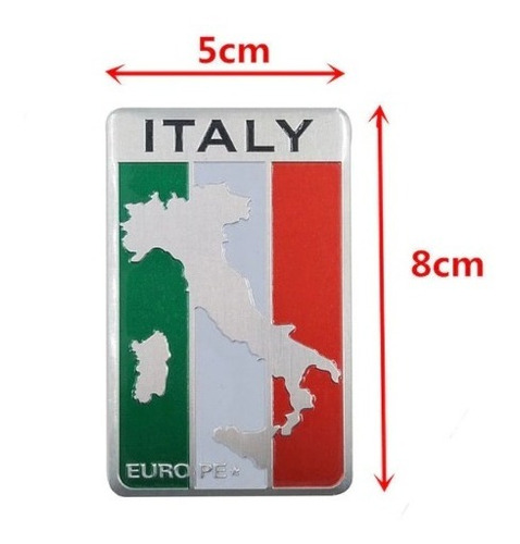 Emblema Italia Para Fiat 500 Giulietta 4c Giulia Alfa Romeo Foto 7