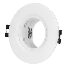 Spot Embutir Fijo Rita1 Para Dicroica Led Gu10 Blanco 