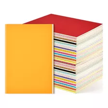 Coopay Paquete De 48 Cuadernos Coloridos A Granel, Tamano A5