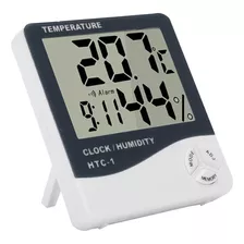 Termômetro Digital 9.3x10.2x2.2cm E Higrômetro Calendario