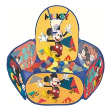 Piscina Disney De Bolinha Mickey C/100 Bolinhas Pbc19mc