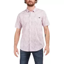 Camisa Oneill Algodón Hombre Rosado Claro.