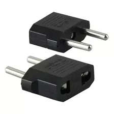 Adaptador Ficha Americana 2 Patas Chatas-redondas Pack X2 ®