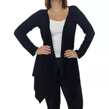 Cardigan Longo Feminino Kimono Casaco De Amarrar Elegante