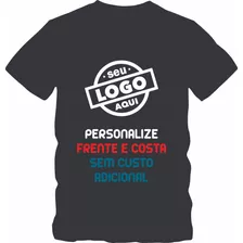 Camisetas Camisas Personalizadas Com Logotipo Empresa 20 Pçs