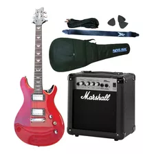 Guitarra Crimson Seg265 + Ampli Marshall Mg10 + Acc