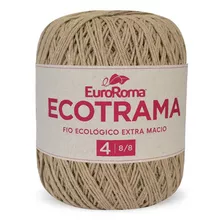 Barbante Ecotrama 8/8 200g 340m Euroroma Cor Marrom