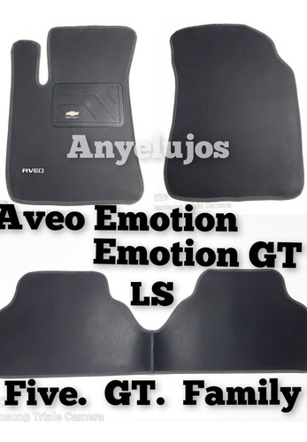 Tapetes Chevrolet Aveo Ls, Five, Gt, Gti, Family, Emotion  Foto 3