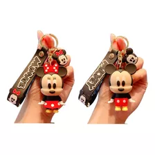 Chaveiros Disney Minnie Mouse + Chaveiro Mickey Mouse Kids
