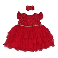 Vestidos Em Renda Para Bebê P Ao Gg