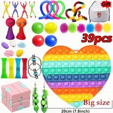 Brinquedo De Alívio De Estresse Rainbow Pioneer Toy, 39 Peça