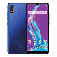 Celular Zte Blade A51 64gb Azúl Cámara Dual Trasera 13mpx + Audifonos