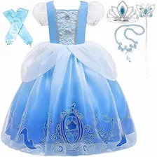 Romy S Collection Princess Cinderella Blue Toddler Girl...
