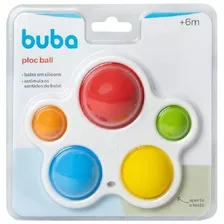 Juego De Silicona Para Estimulación Ploc Ball Buba - Quo. 