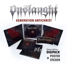 Onslaught Generation Antichrist Cd Digi + Patch + Sticker