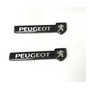 4 Centros De Rin Autos Peugeot Calidad Premium 60mm Gris