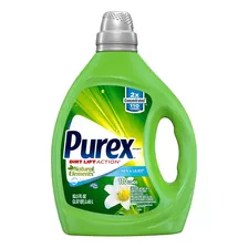 Detergente Líquido Purex, Elementos Naturales De Lino Y Liri