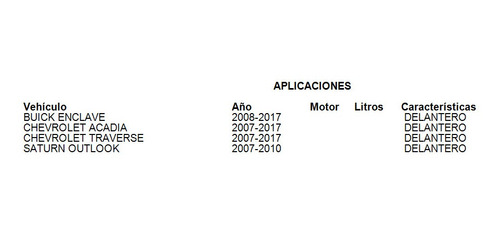 Tornillo Estabilizador Delantero Buick Enclave 2016 Trw Foto 3