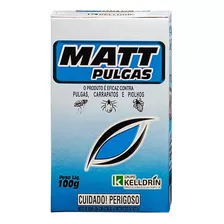 Insetcida Em Pó Matt Contra Pulga Carrapato Piolho 100g