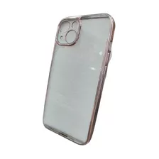 Estuche Protector Para iPhone 13 Case Platinado