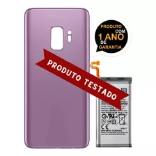 Tampa Para Galaxy S9 G960 Traseira Vidro + Battria + Nf-e!