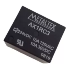 Rele Metaltex Ax1rc3 24vcc 15a/125vac (10pçs )