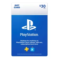 Playstation Store Gift Card $30 | Tarjeta Regalo | Psn Usa