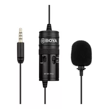 Microfone De Lapela Boya By-m1 Pro Preto