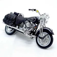 Miniatura Moto Harley Davidson 1999 Flsts Heritage 1:18