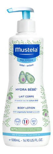 Loção Hidratante Mustela Hydrabebe 500ml - Pele Normal