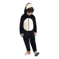 Pijama Macacão Kids Menino Pinguim Boca Grande 19045