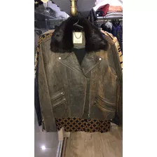 Campera Jazmin Chebar Cuero Ovino