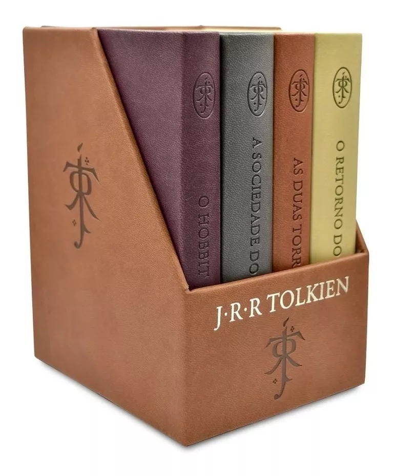 Box Pocket Luxo O Senhor Dos Aneis + Hobbit J.r.r Tolkien