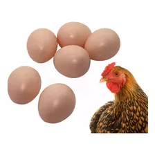 Huevos Plasticos Gallina Nidal - Unidad a $2280